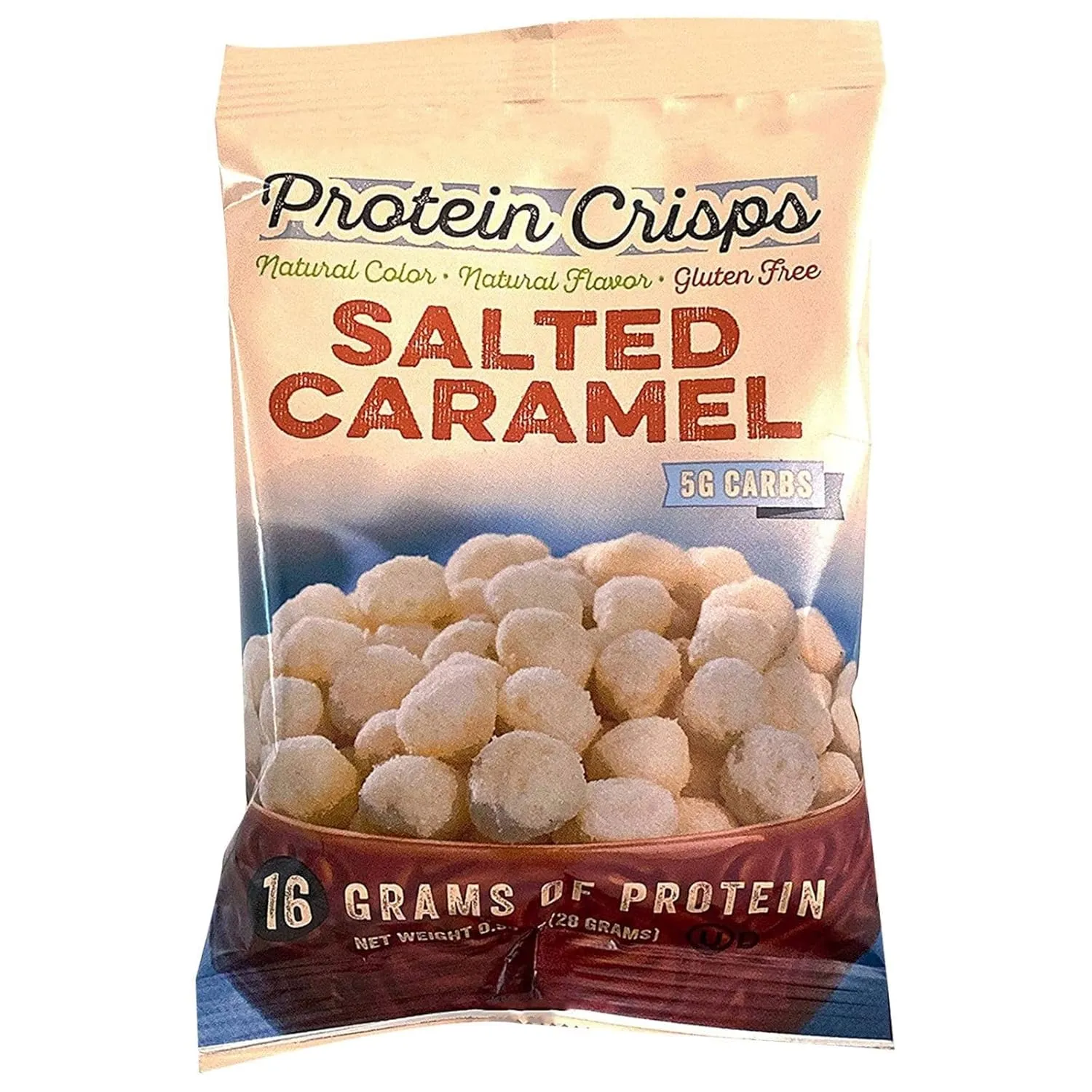 Nashua Nutrition HealthSmart High Protein Barbecue Crisps, 18g Protein, Low Calorie, Low Carb, Low Fat, No Gluten Ingredients, Vegetarian, KETO Diet Friendly, Ideal Protein Compatible, 7 Single Serving Bags