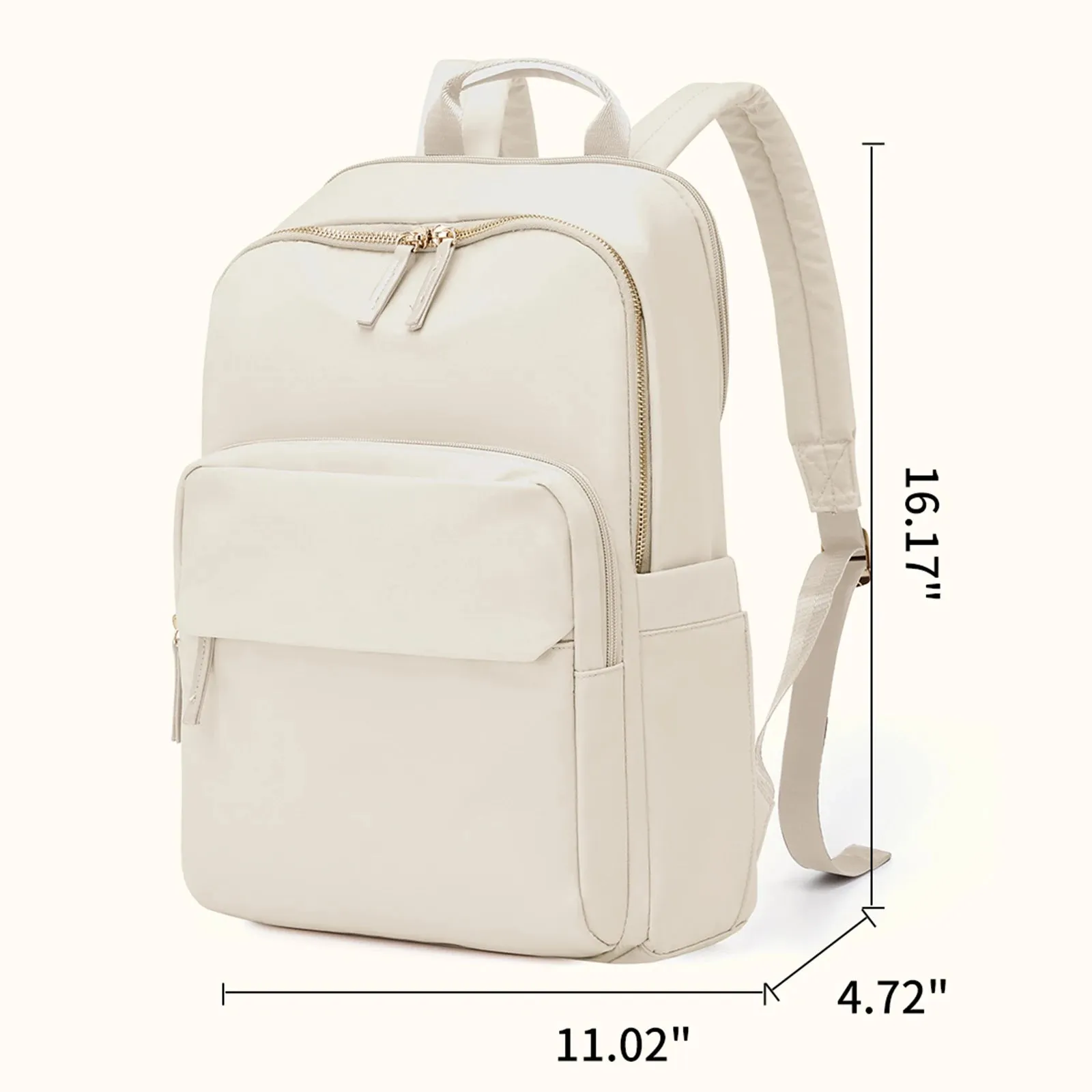 New Simple Large Capacity Backpack Women Travel Business Teacher Backpack Laptop Shoulder Bag Girl School Student Backpack Purse