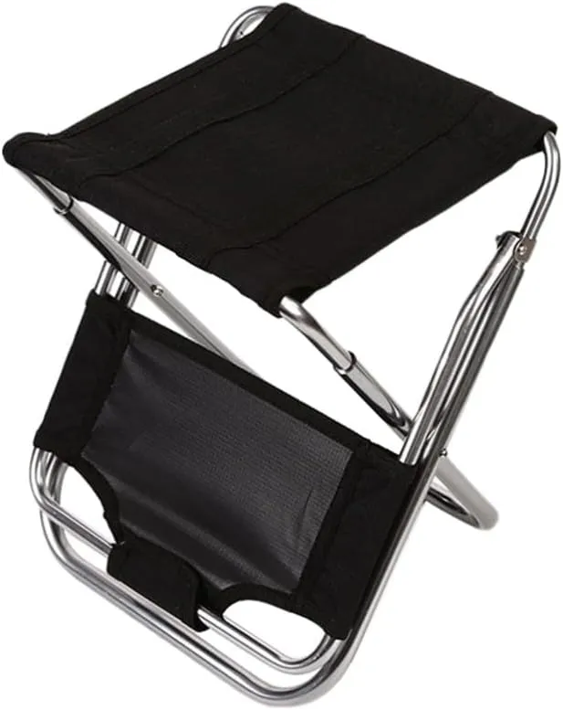 NOLITOY Outdoor Portable Stool Camping Chair Ultralight Folding Stool Canopy for Camping Sports Outdoors Travel