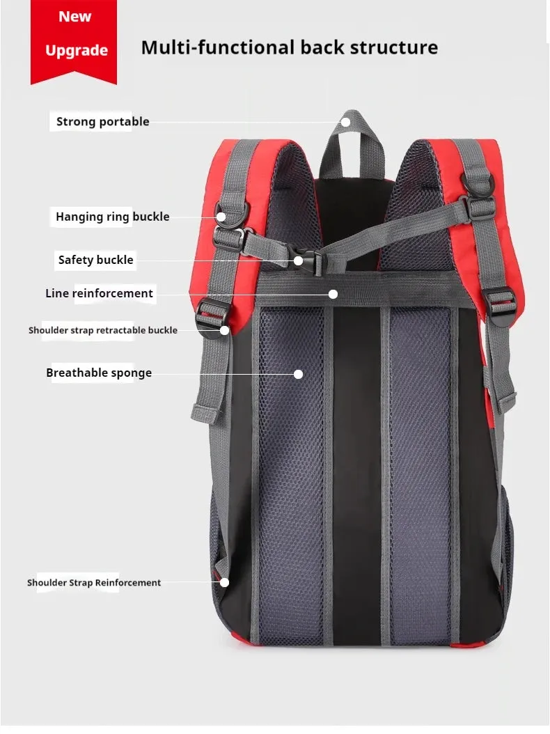 Outdoor Travel Backpack Big Capacity Fashion Travel Backpacks Men Climbing Travel Backpack Classic Sport Travel Backpacks