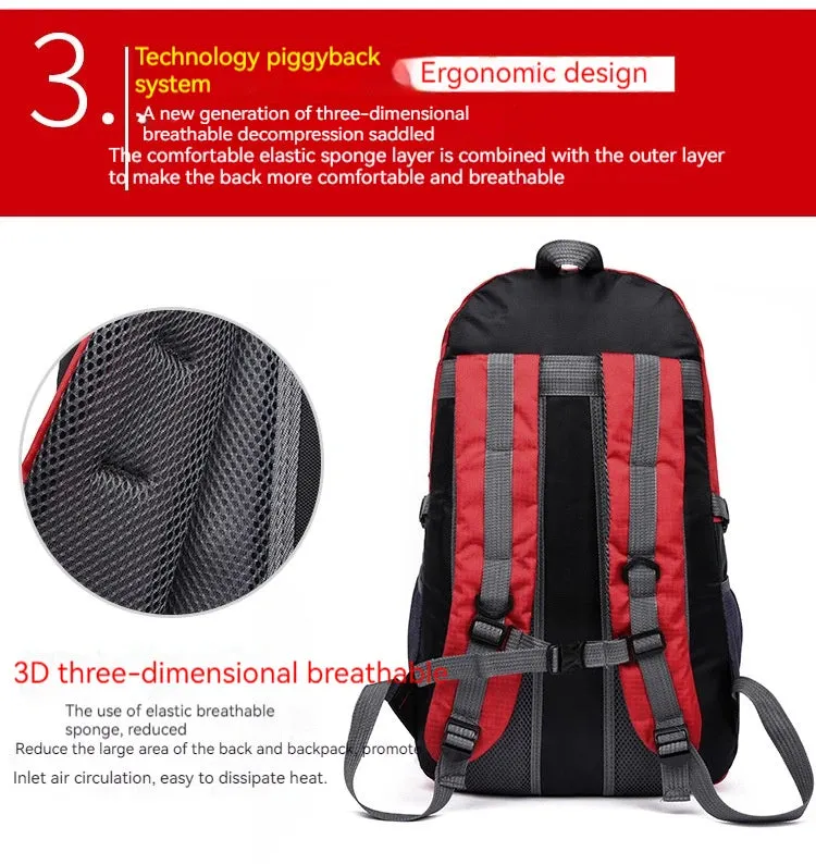 Outdoor Travel Backpack Big Capacity Fashion Travel Backpacks Men Climbing Travel Backpack Classic Sport Travel Backpacks