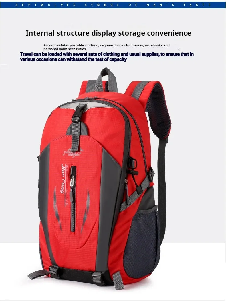 Outdoor Travel Backpack Big Capacity Fashion Travel Backpacks Men Climbing Travel Backpack Classic Sport Travel Backpacks