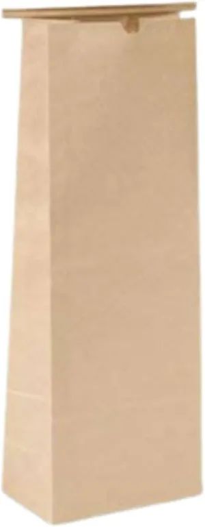 Pack of 100, Solid 2 Lb (32oz) Kraft Tin Tie Coffee Bags 12 1/2"X3"X5" For Coffee Bags, Food Packaging, Cookie Bags, Food Storage Bags, Candy Bags, Kraft Bags