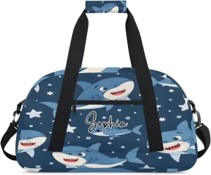 Personalized Duffel Bags for Kids Gym Bag with Name Small Dance Bag for Girls Luggage Bags for Boys Animals
