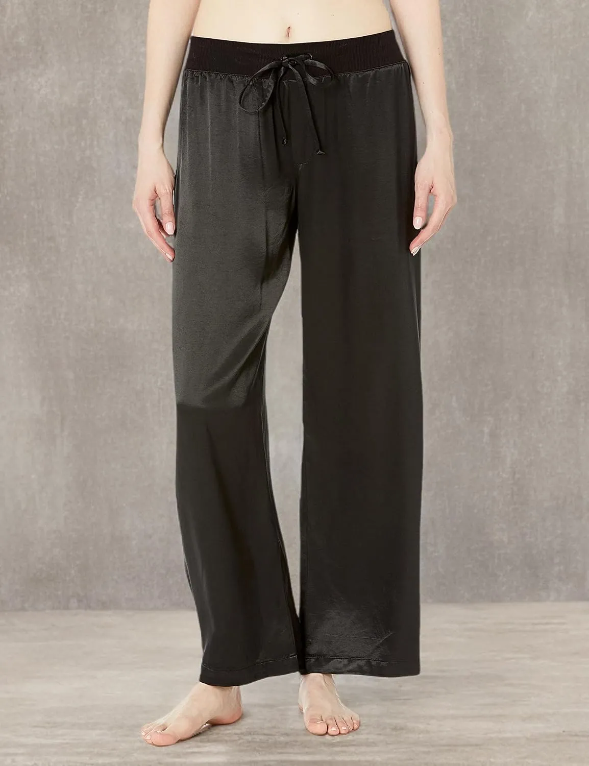 PJ Harlow womens Jolie Satin Pant
