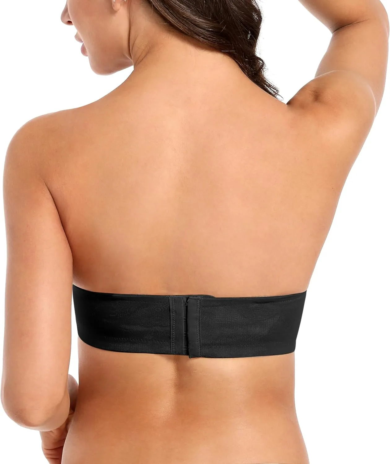 Plusexy Women's Push Up Strapless Bra Thick Padded Underwire Convertible Multiway Bras
