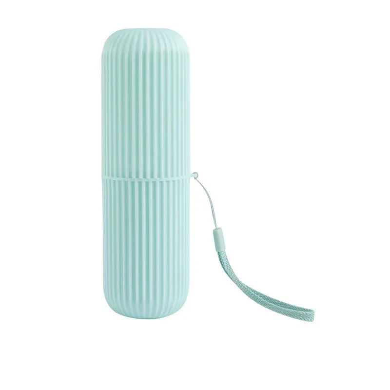 Portable Toothbrush & Toothpaste Holder – Travel Camping Storage Case for Hygiene & Convenience