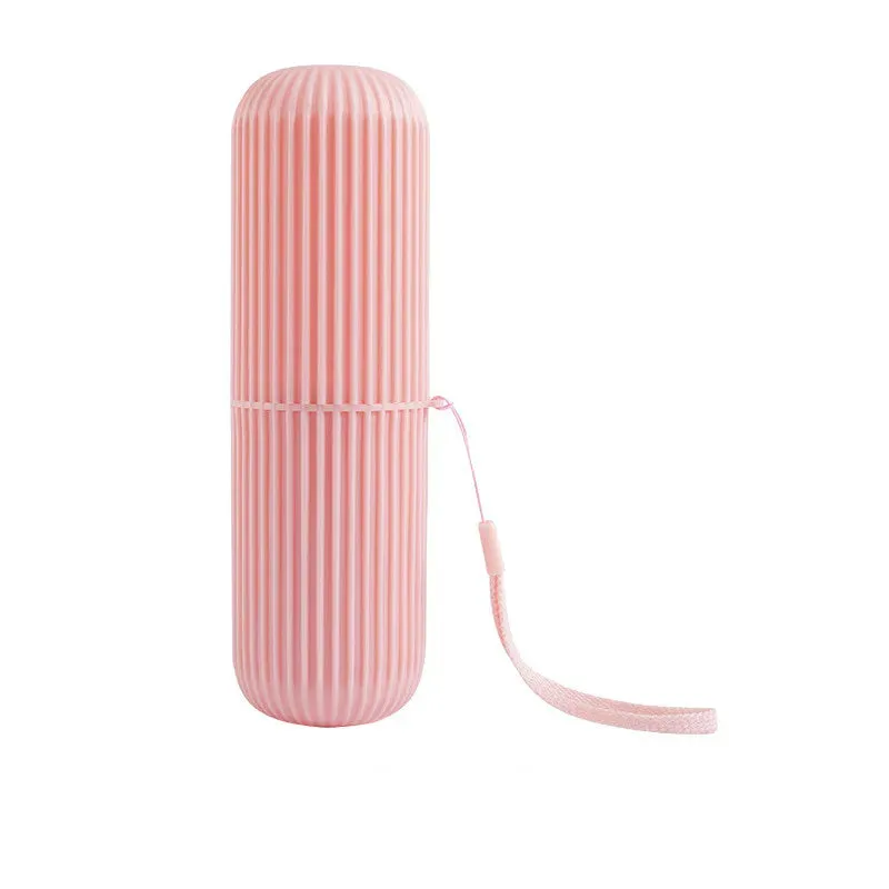 Portable Toothbrush & Toothpaste Holder – Travel Camping Storage Case for Hygiene & Convenience