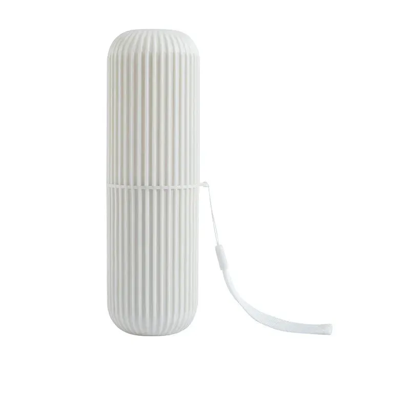 Portable Toothbrush & Toothpaste Holder – Travel Camping Storage Case for Hygiene & Convenience