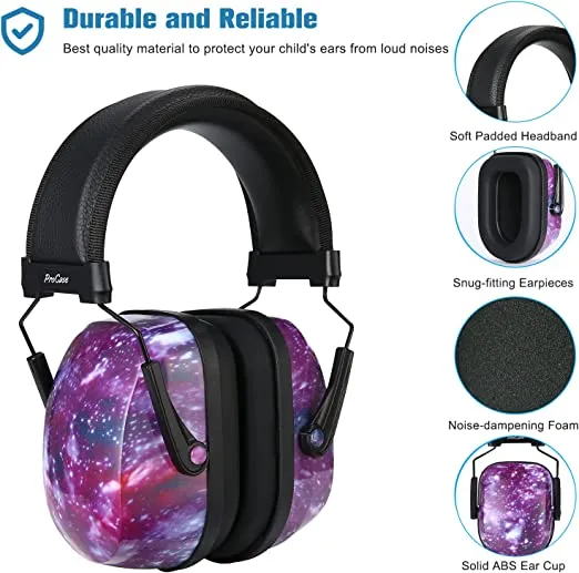 Procase Kids Ear Protection Hearing Protectors 21dB