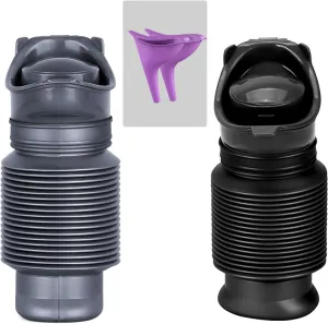 QGHPY 2 Set Pee Bottles for Men 750ml Shrinkable Portable Leakproof Emergency Urinal with Reusable Silicon Female Funnel Collapsible Urinals for Men and Women Road Trips Camping Traffic Jams Queuing