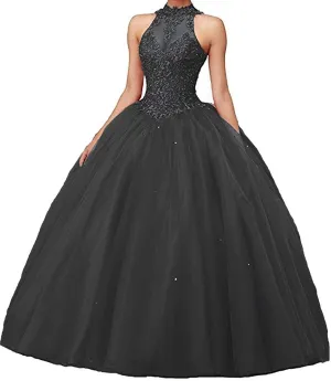 QXMYOO Ball Gown Quinceanera Dresses Sweet 16 Prom Party Princess Dress for Teens
