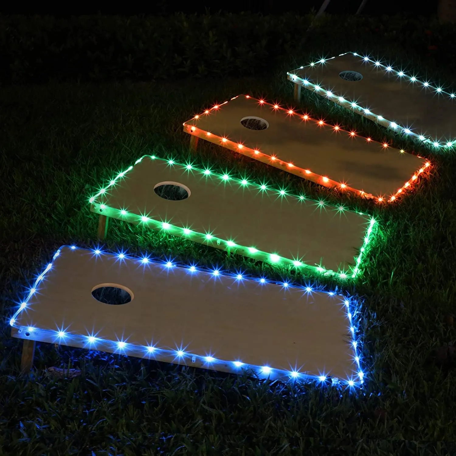 Rainbow Pride Flag Corn Hole Board Game Set - Choose Accessories - Includes 2 Boards, 8 Bags and More