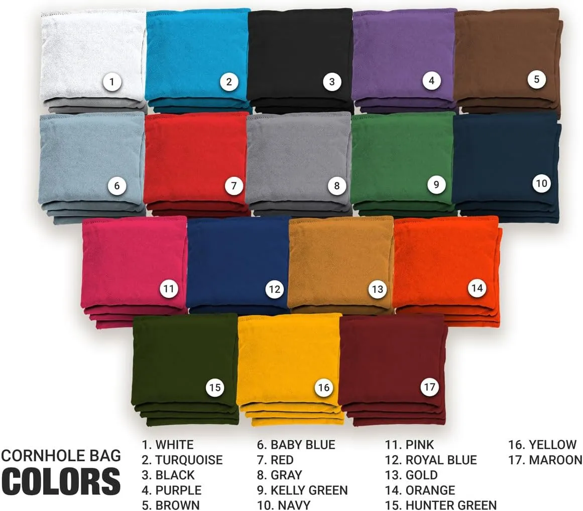 Rainbow Pride Flag Corn Hole Board Game Set - Choose Accessories - Includes 2 Boards, 8 Bags and More