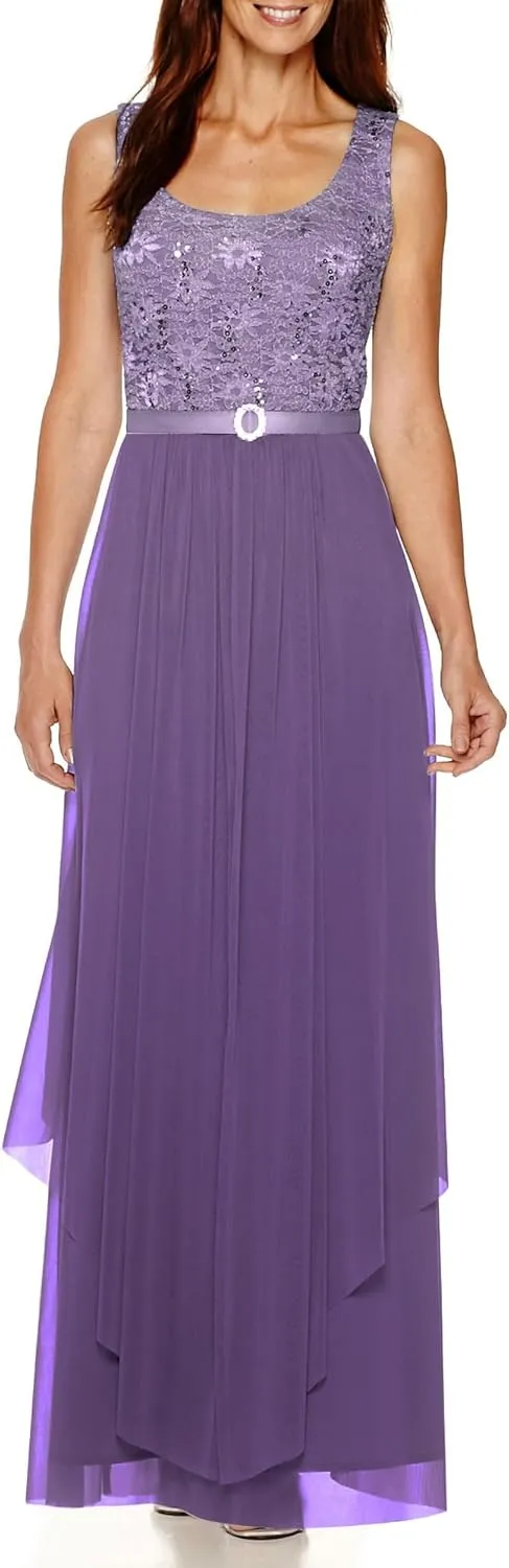 R&M Richards Women's Round Neck