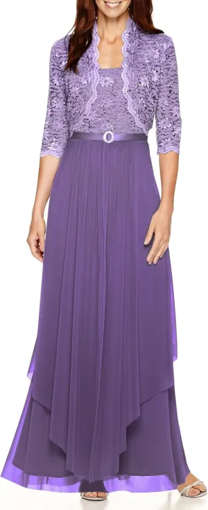 R&M Richards Women's Round Neck