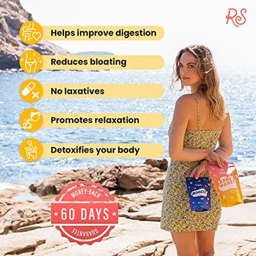 Readyslim Nighttime Detox Tea, Caffeine-Free, Laxative-Free, Restful Sleep, Promotes Relaxation, 14 Days Detox Cleanse - 1 Evening Herbal Tea (14 Tea Bags, 30g), All Natural Weight Slimming, Organic Ingredients, Keto-Friendly