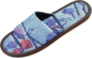 Red Purple Northern Birds Men Women's Travel Slippers Washable Dorm Home Slides for Outdoor Indoor Beach