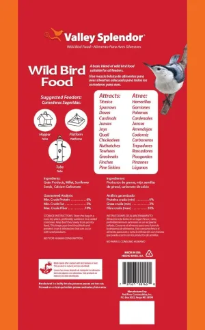 Red River 00434 Valley Splendor Wild Bird Food, 40-Pound