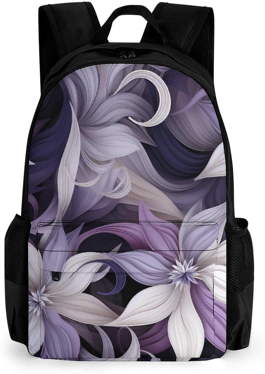 Redbud Purple Flower Plant Laptop Backpack for Men Women Fashion Computer Bag Business Travel Daypack