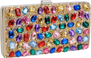 Rhinestone Clutch Purse For Women Crystal Evening Bag Bling Shoulder Handbag for Bridal Wedding Party