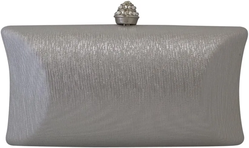 Rhinestone Crystal Clasp Hard Box Wedding Evening Bag Bridal Cocktail Clutch Purse