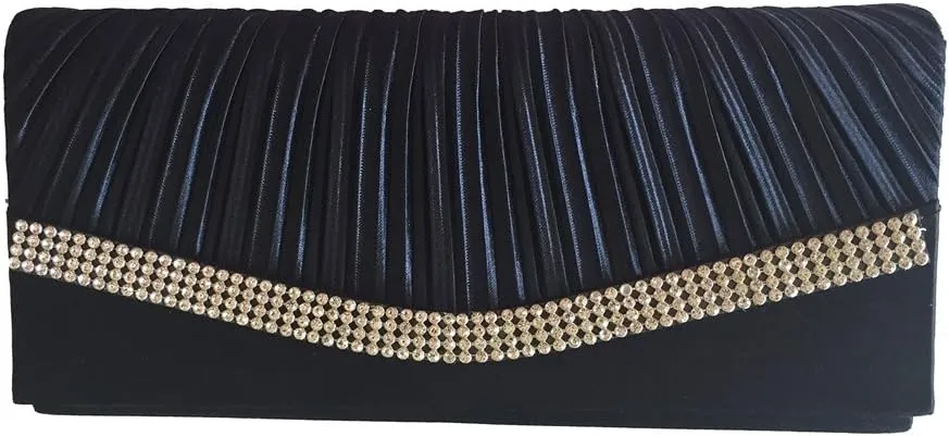 Rhinestone Crystal Hard Box Wedding Evening Bag Bridal Cocktail Evening Clutch Bag