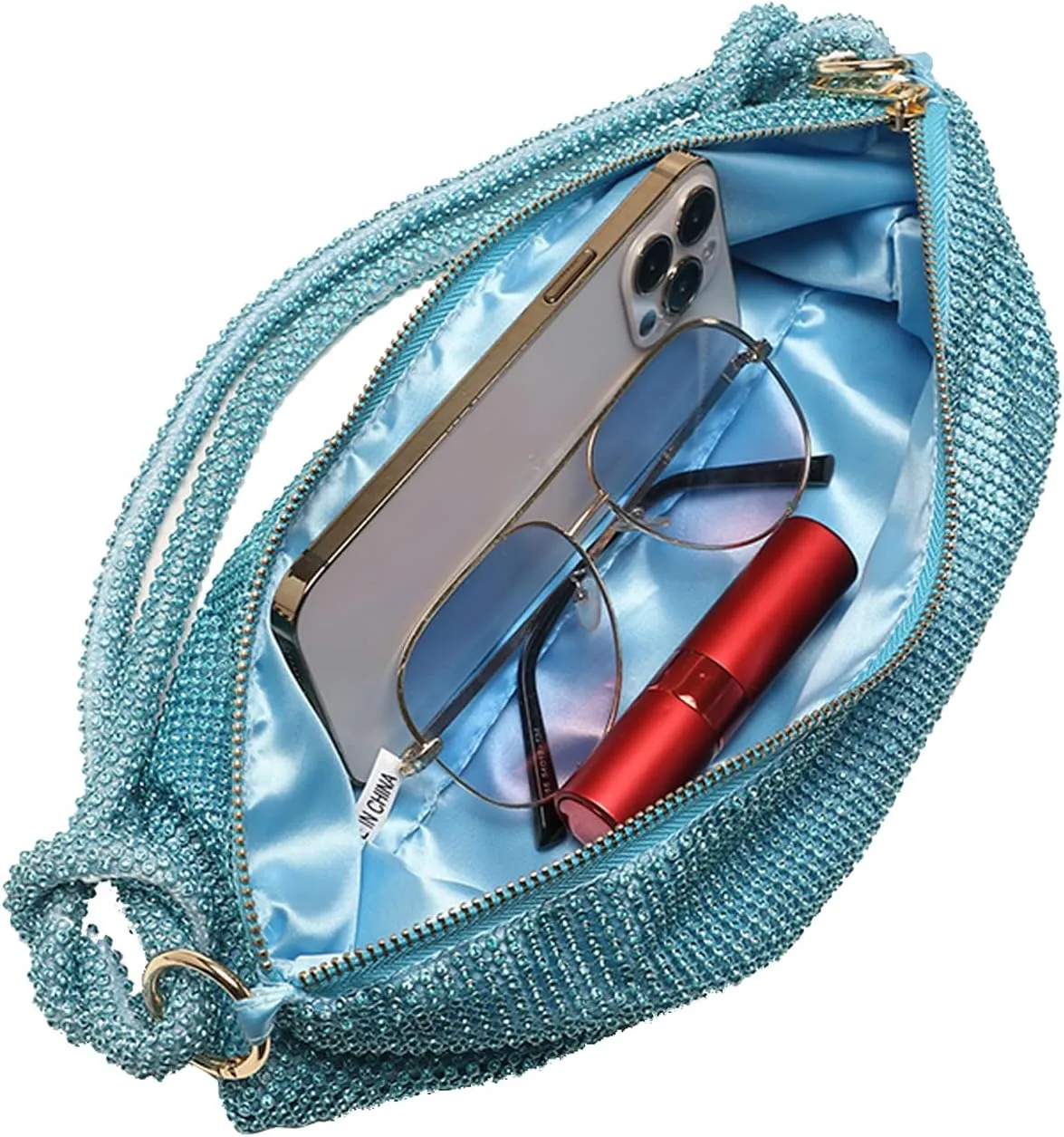 Rhinestone Purse Sparkly Bag Crystal Evening Clutch Bag for Women Evening Prom Rhinestone Handbag Bling Hobo Bag