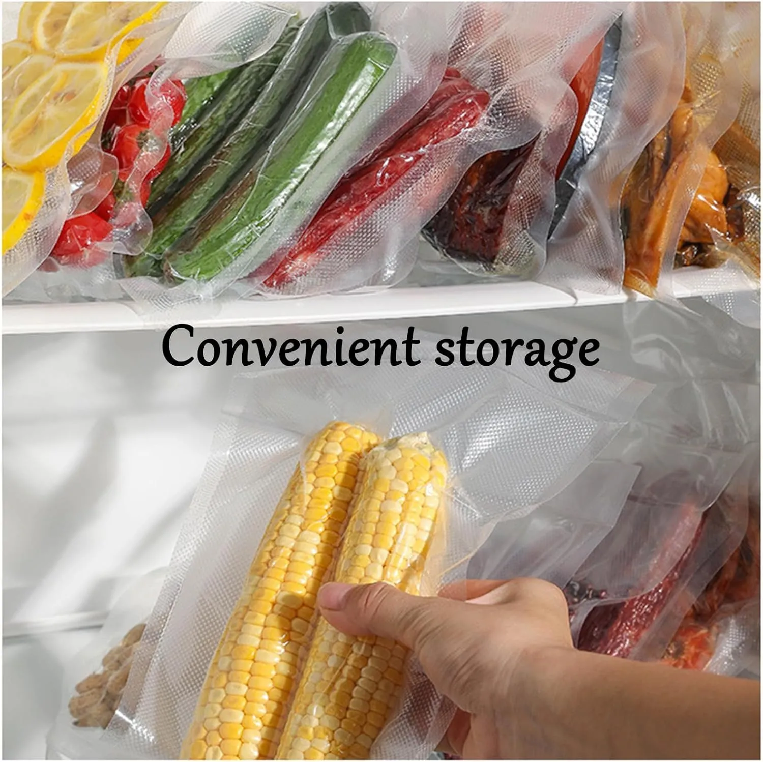 Rightfavour Mini Vacuum Sealer Wireless Portable with 5 Vacuum Bags, 2025 New Rechargeable Vacuum Sealer Machine, Digital Display Food Preservation for Dry/Moist Food Storage (Green)