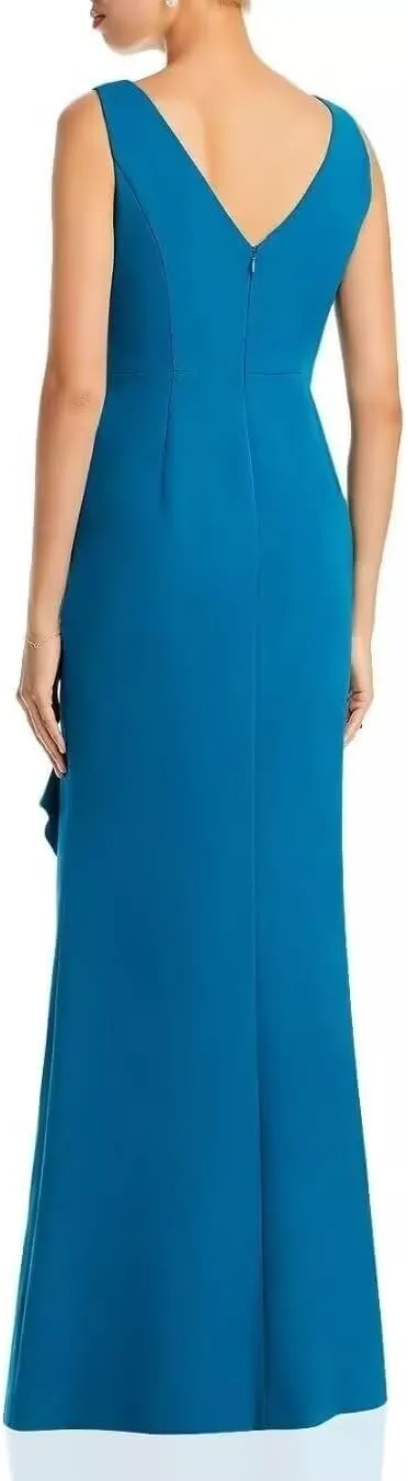 Satin Mother of Bride Dresses for Wedding Long Mermaid Formal Dresses with Slit