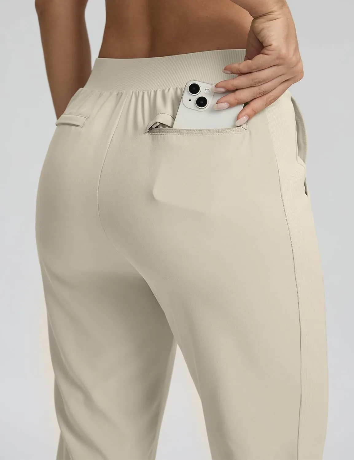 Seamaid Women's Golf Pants with Deep Pockets Travel Pants for Athletic Stretch UPF 50 