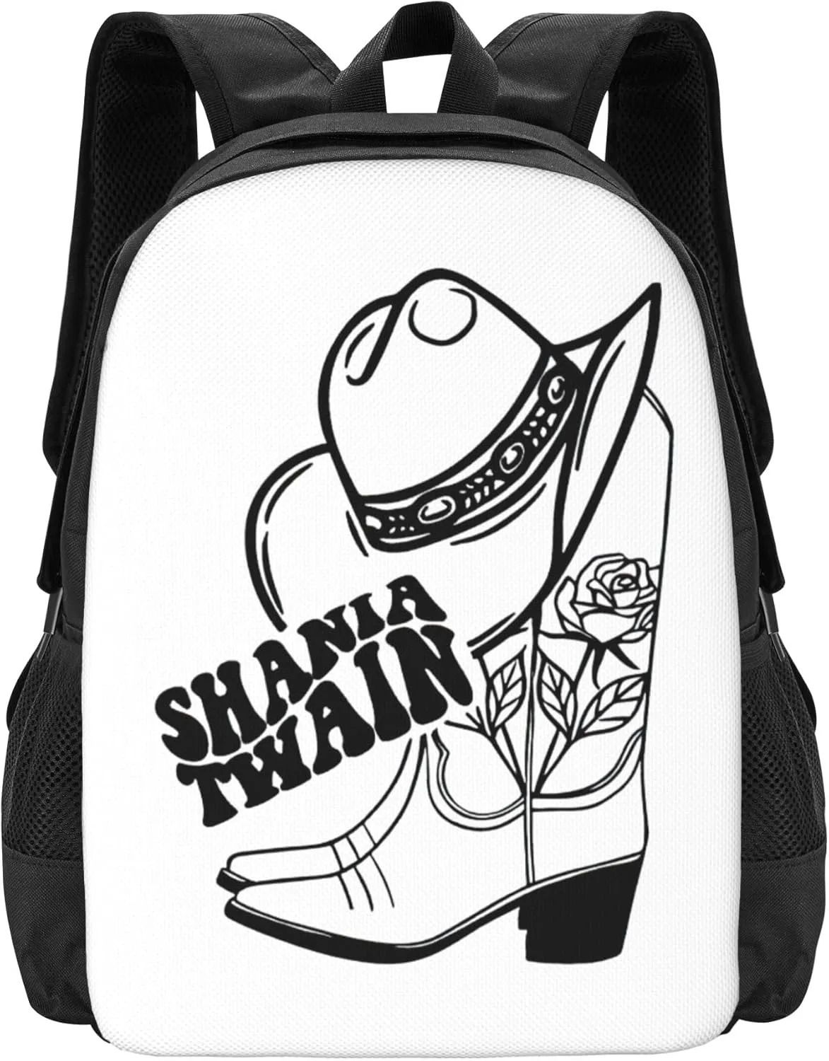 Shania Music Twain Simple Large Capacity Backpack 3d Printed Backpack Outdoor Backpack Laptop Bag Unisex Book Bags Multifunctional Backpack