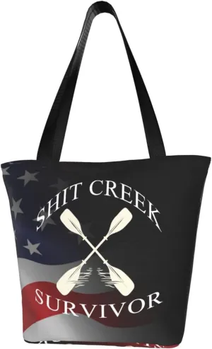 Shit Creek Survivor Fashion Shoulder Bag Large Capacity For Man Or Woman