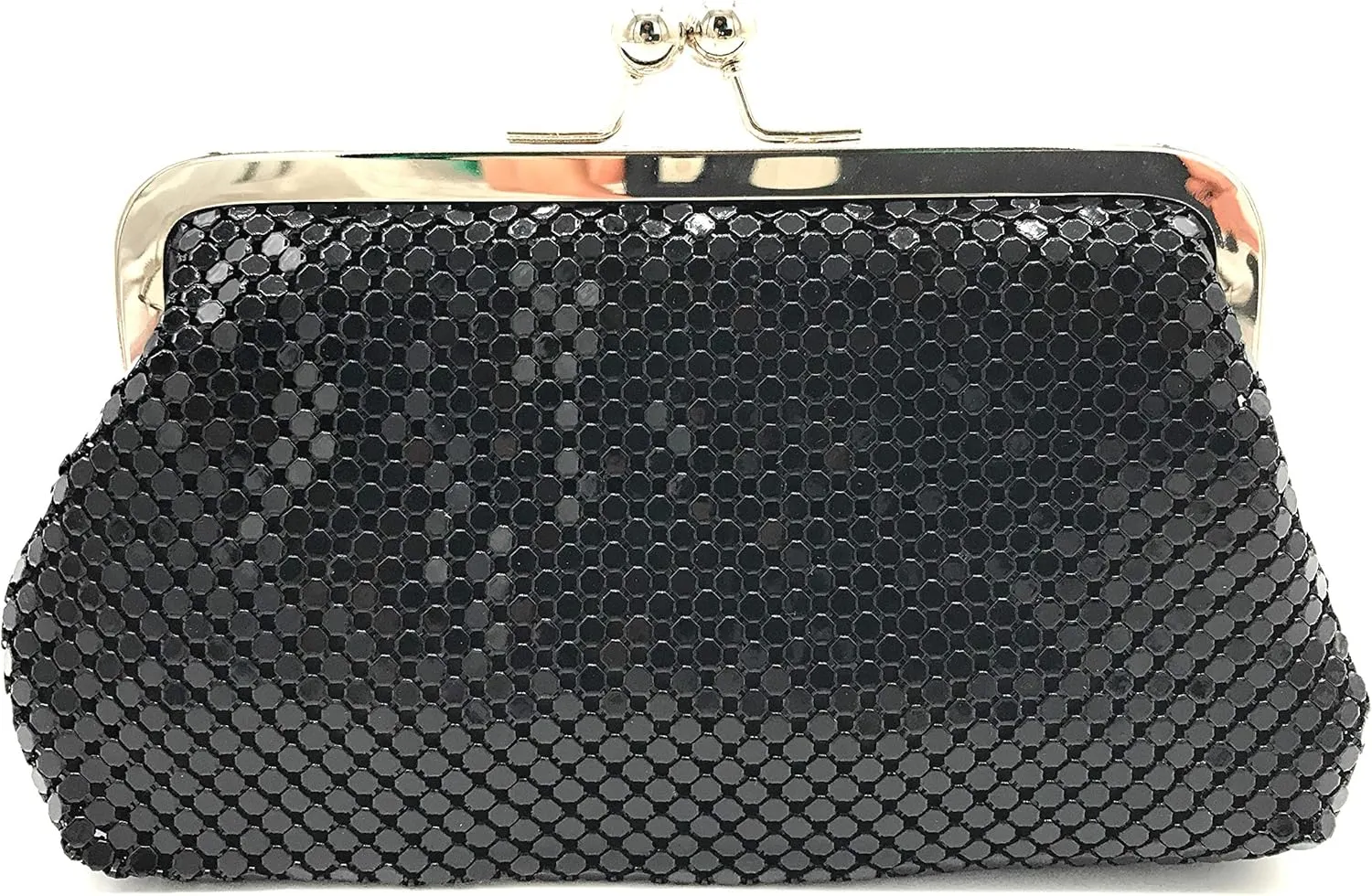 Small Women Clutch Metal Mesh Evening Purse for Party prom Wedding
