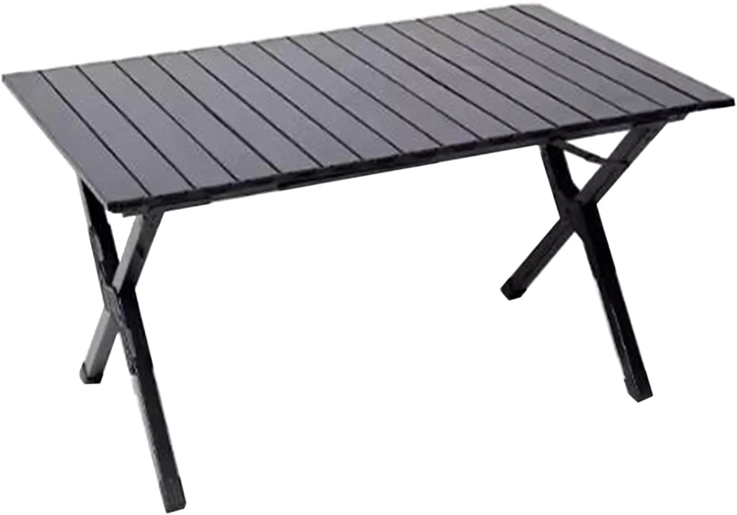 SOBOUR Ultra-Light Camping Table Folding Camping Picnic Table Compact Frame Camping Table Roll Up Table Top with Carry Bag for Camp