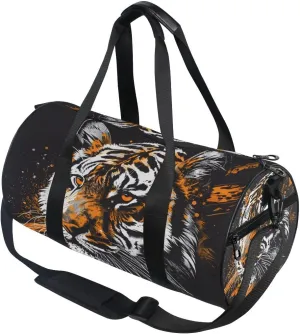 Sports Gym Travel Duffle Bag Tiger Luggage for Men and Women