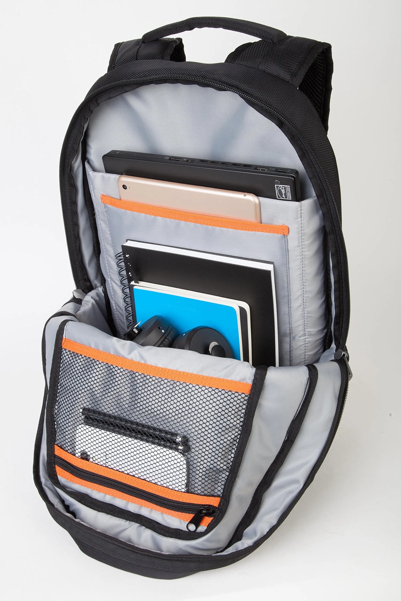 Targus City Smart Backpack for Laptops up to 15.6" with Tablet Compartment, Dark Gray (TSB892)