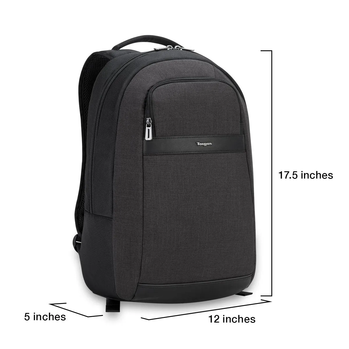Targus City Smart Backpack for Laptops up to 15.6" with Tablet Compartment, Dark Gray (TSB892)