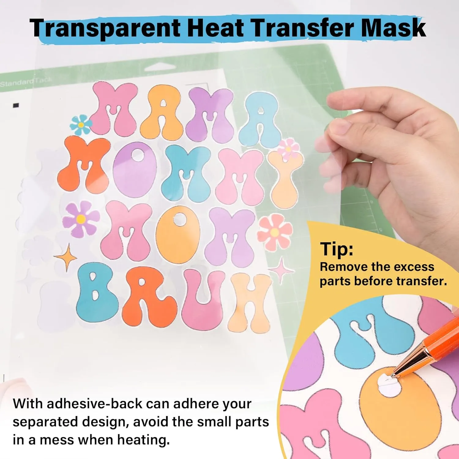 TECKWRAP Printable Heat Transfer Paper for T-Shirts 15 Sheets, 8.3" X 11.7" Printable Heat Transfer Vinyl for Inkjet Printer, Iron on Transfer Paper for Light and Dark Fabric (Matte White)