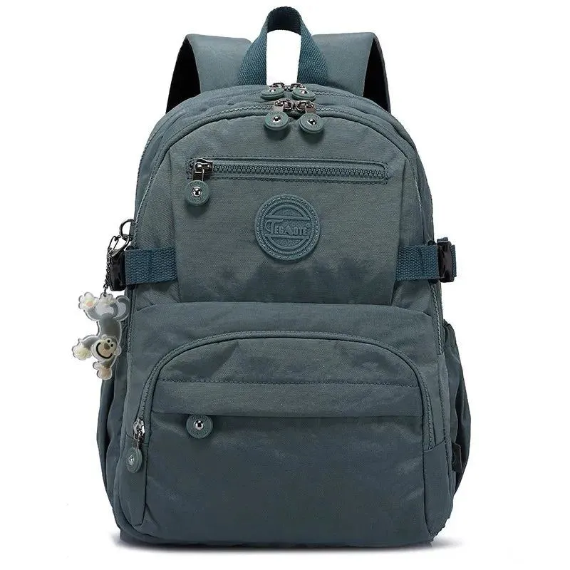 Tegaote Light travel men backpack outdoor bagpack high school student bookbag women schoolbag high quality Nylon waterproof sac
