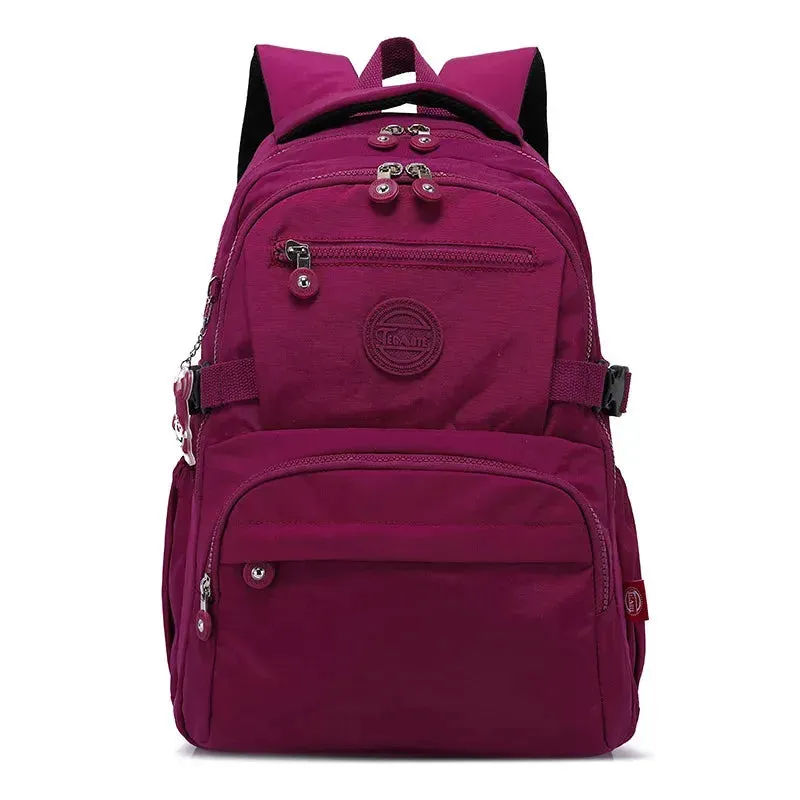 Tegaote Light travel men backpack outdoor bagpack high school student bookbag women schoolbag high quality Nylon waterproof sac