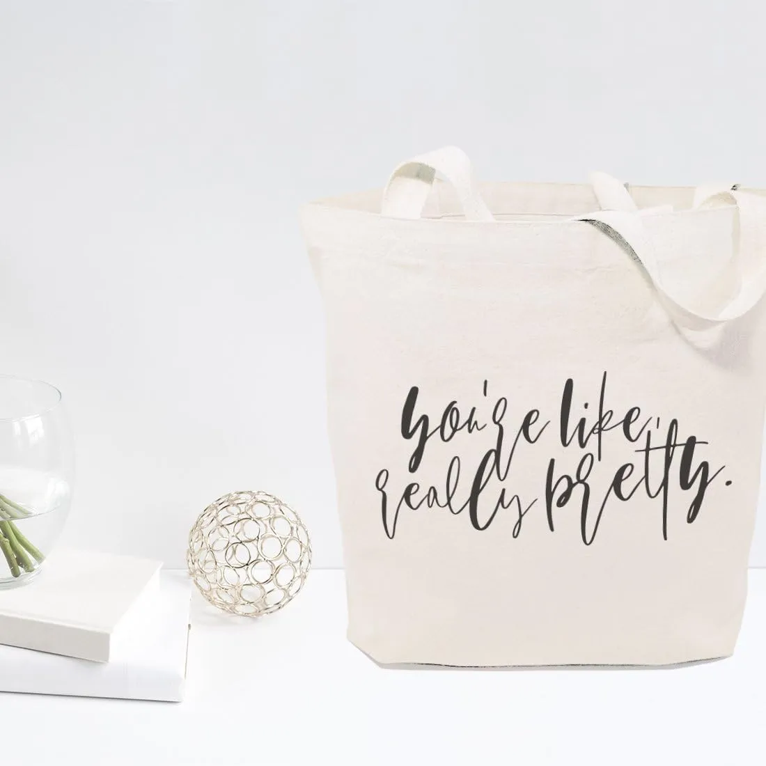The Cotton & Canvas Co. Beach, Grocery, Farmers Market, Shopping and Travel Reusable Shoulder Tote and Handbag …