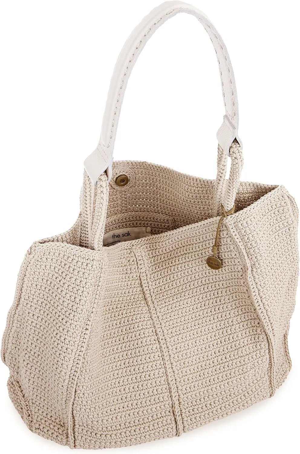 The Sak Los Feliz Large Tote Bag - Woman's Purse For Everyday, Travel, Beach Bag - Roomy Handbag With Shoulder Bag Strap