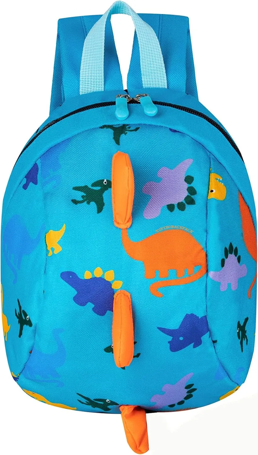 Toddler kids Dinosaur Backpack Book Bags with Safety Leash for Boys Girls