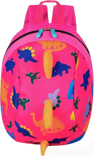 Toddler kids Dinosaur Backpack Book Bags with Safety Leash for Boys Girls