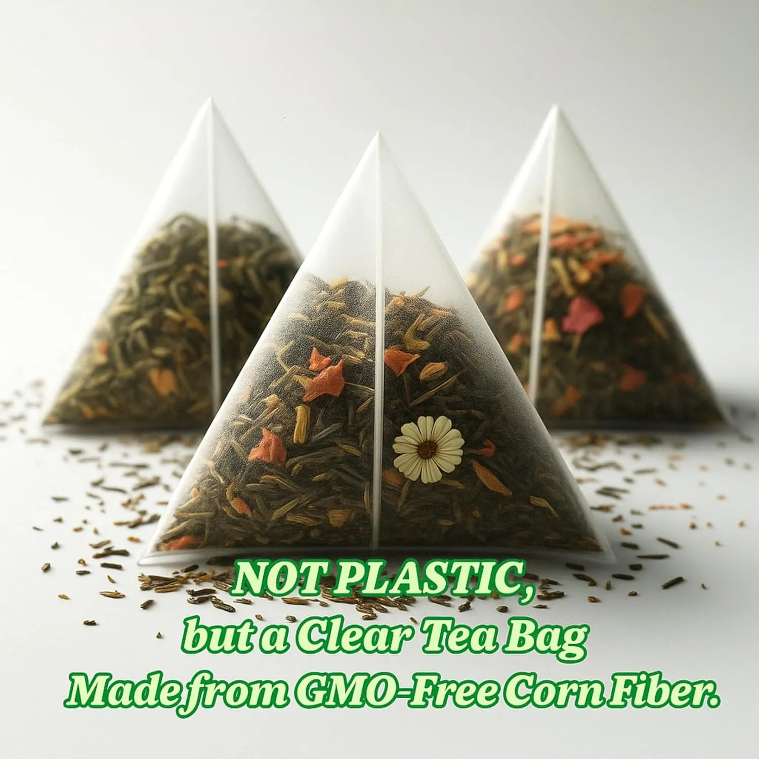 Tozzy Organic Spearmint Tea - 100 Count | Pyramid Tea Bags (Plant-Based & Eco-conscious) | Pure Ingredients