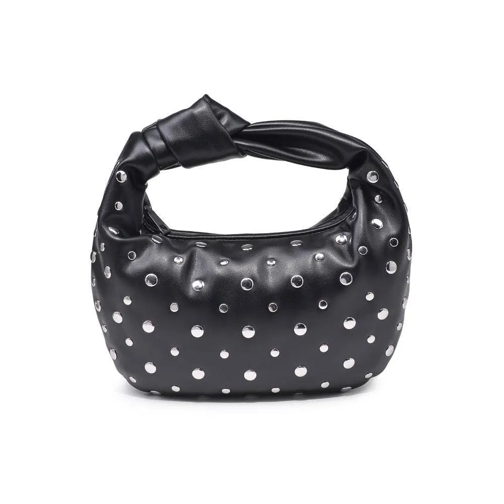 Tracy - Studded Knot Clutch