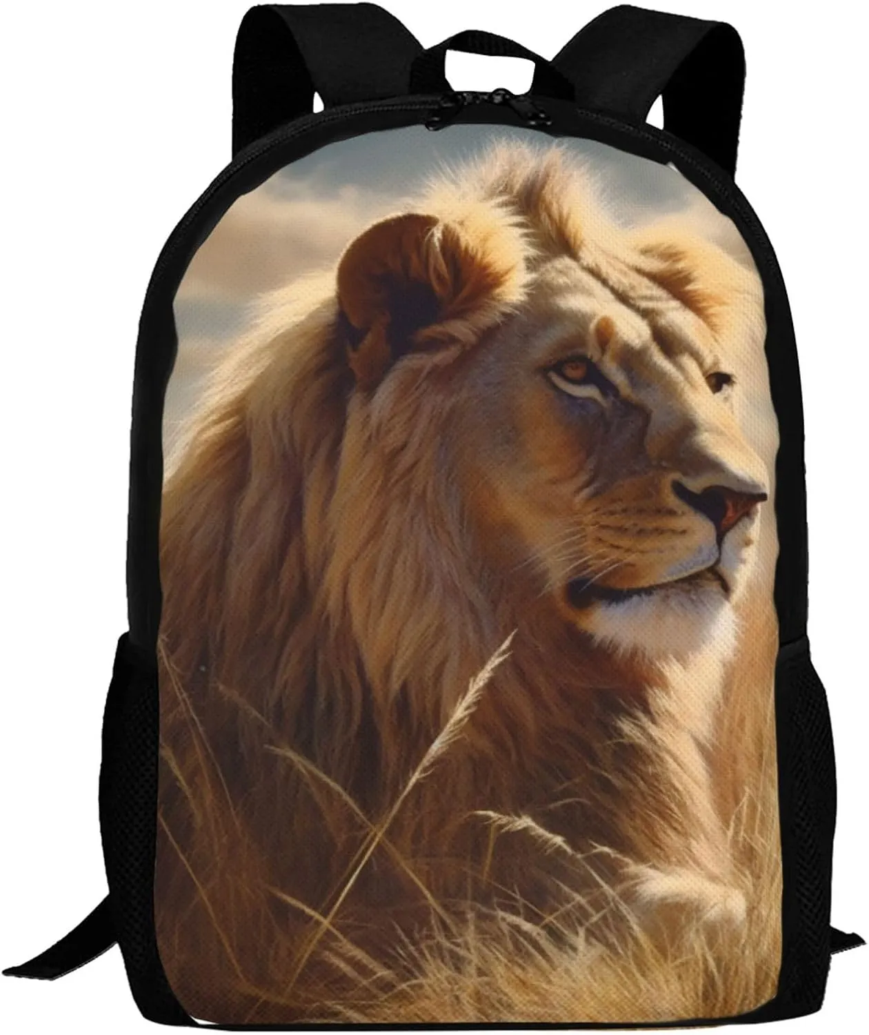 Travel Backpack for Women Men Laptop Backpack 15.6 Inch Computer Bag Prairie lion Carry on Backpack