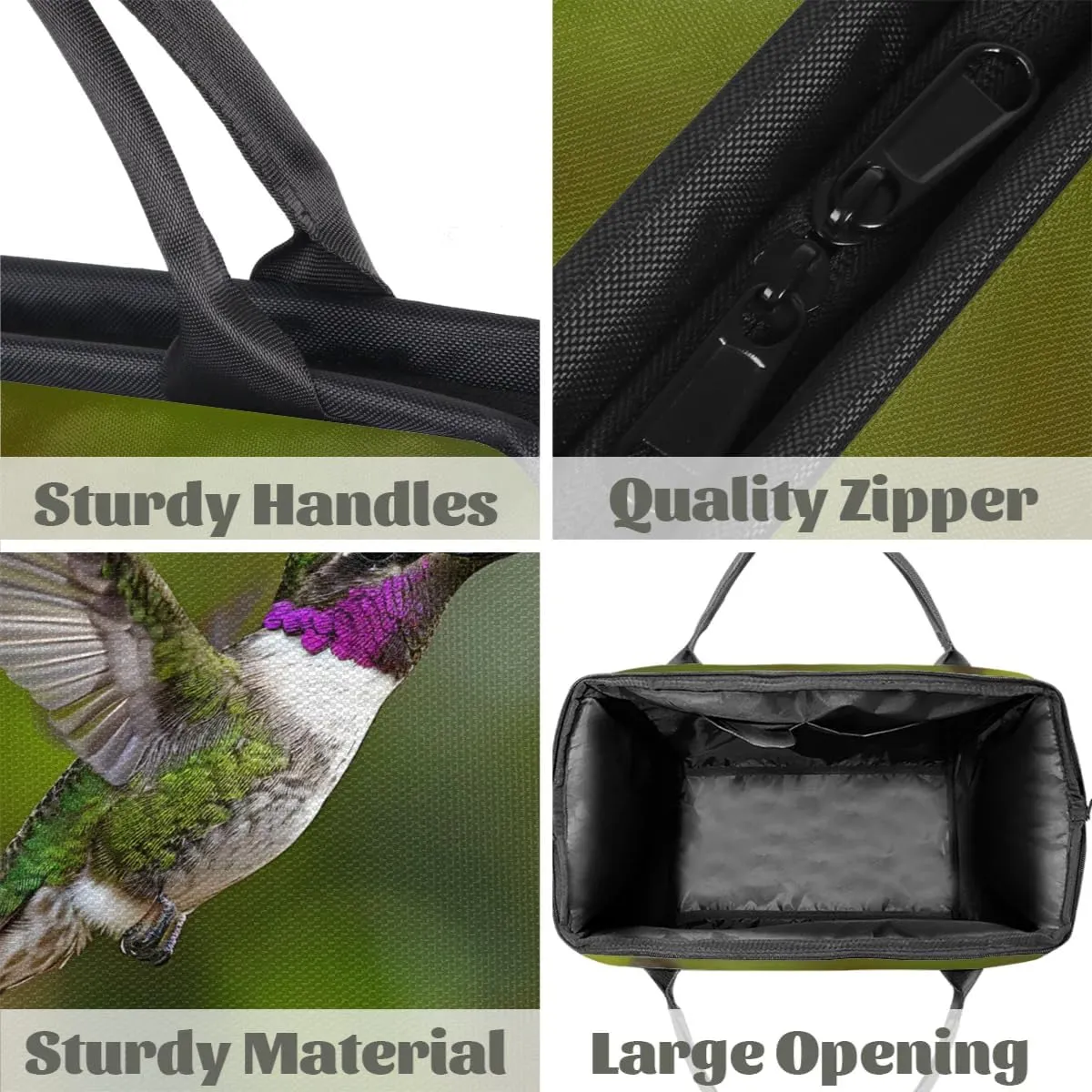 Travel Duffel Bag for Women, Hummingbird Prints Weekender Overnight Bag Carry on Beach Swim Bags Dance Bag Airlines Approved Personal Item Travel Bag for Yoga, Sports, Hospital