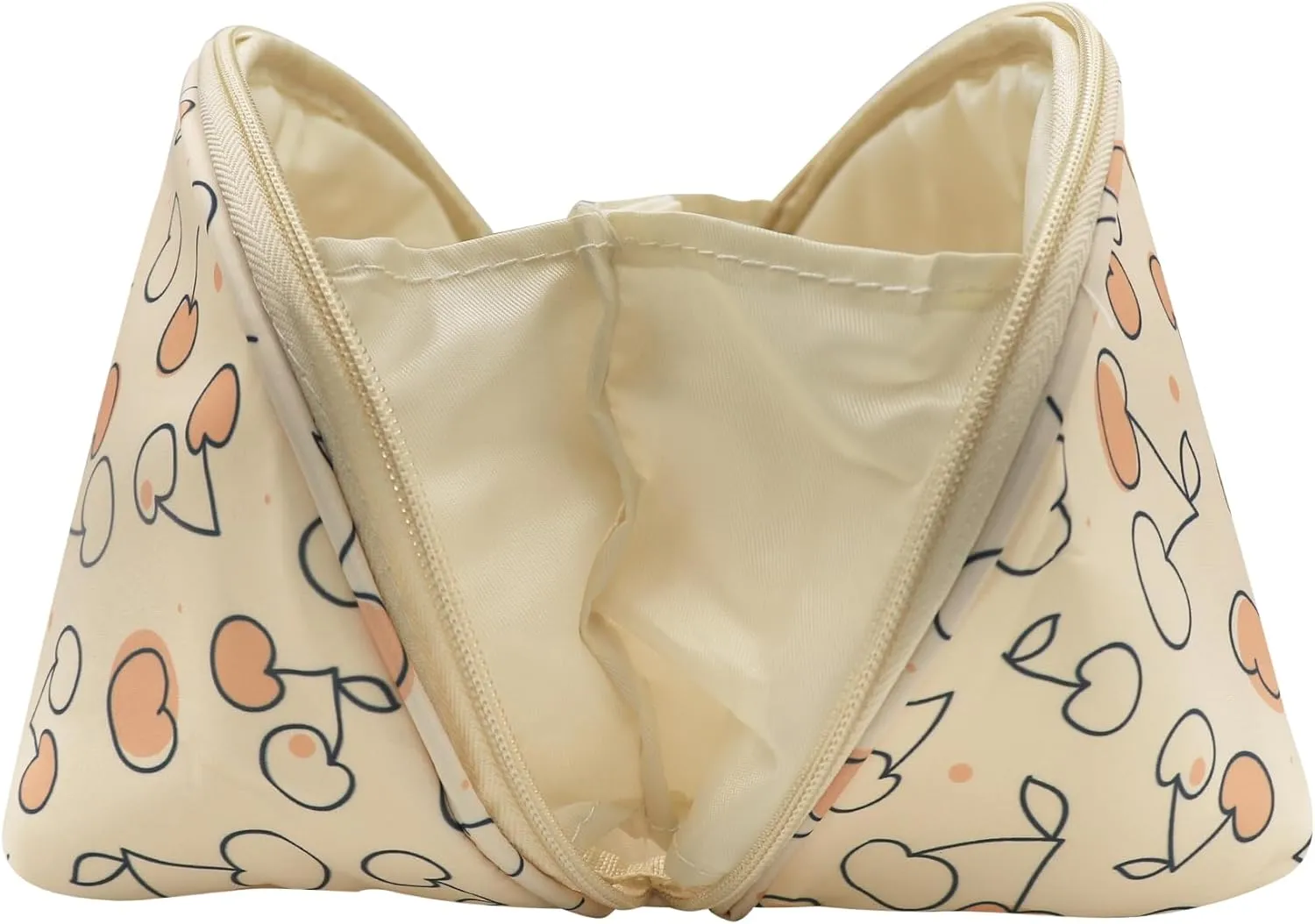 Travel Underwear Organizer Bag Multifunctional Travel Bra Underwear Storage Bag Portable Socks Lingerie Pouch,Cherry